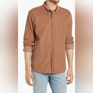 NWOT FRAME Classic Fit Button Down Shirt Size Large